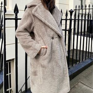 Babaton The Teddy Coat BROWN